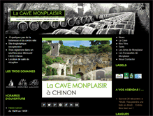 Tablet Screenshot of cavemonplaisir.fr